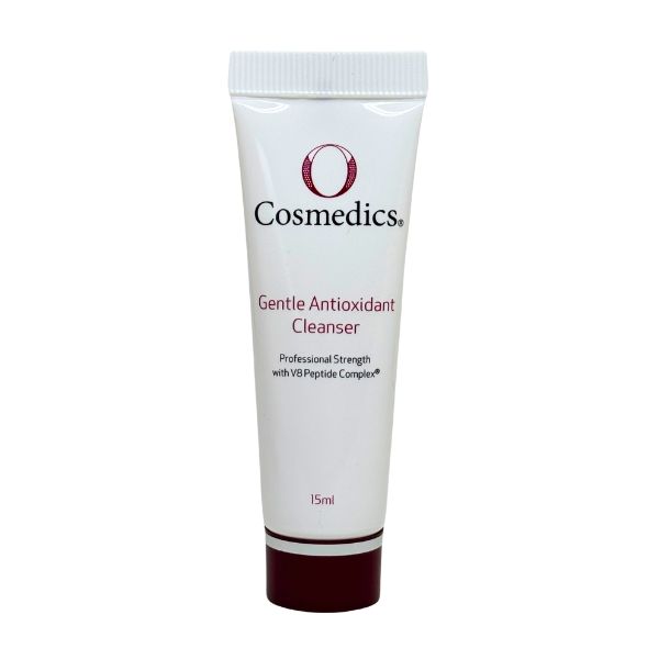 BONUS O Cosmedics Gentle Antioxidant Cleanser 15ml Trial Size. Automatically added to your shopping bag when you spend $99 on O Cosmedics products.